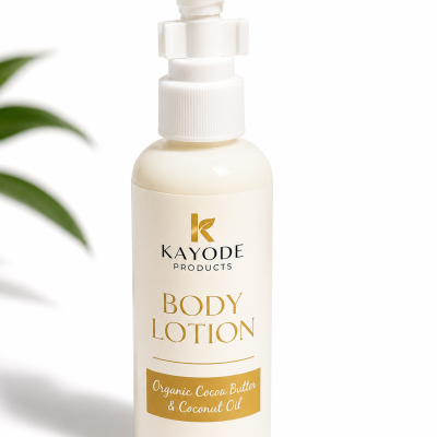 Organic Cocoa Butter & Coconut Oil Body Lotion (100ml) | K Products