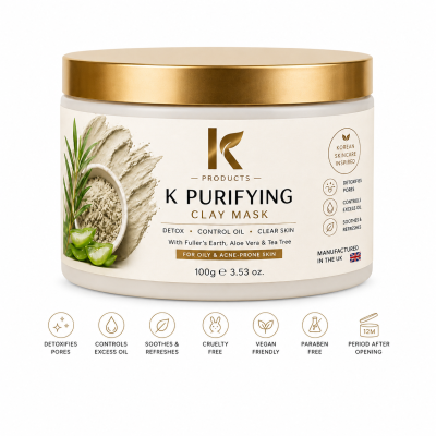 Purifying Clay Face Mask for Clear & Healthy Skin |(100g) K Products