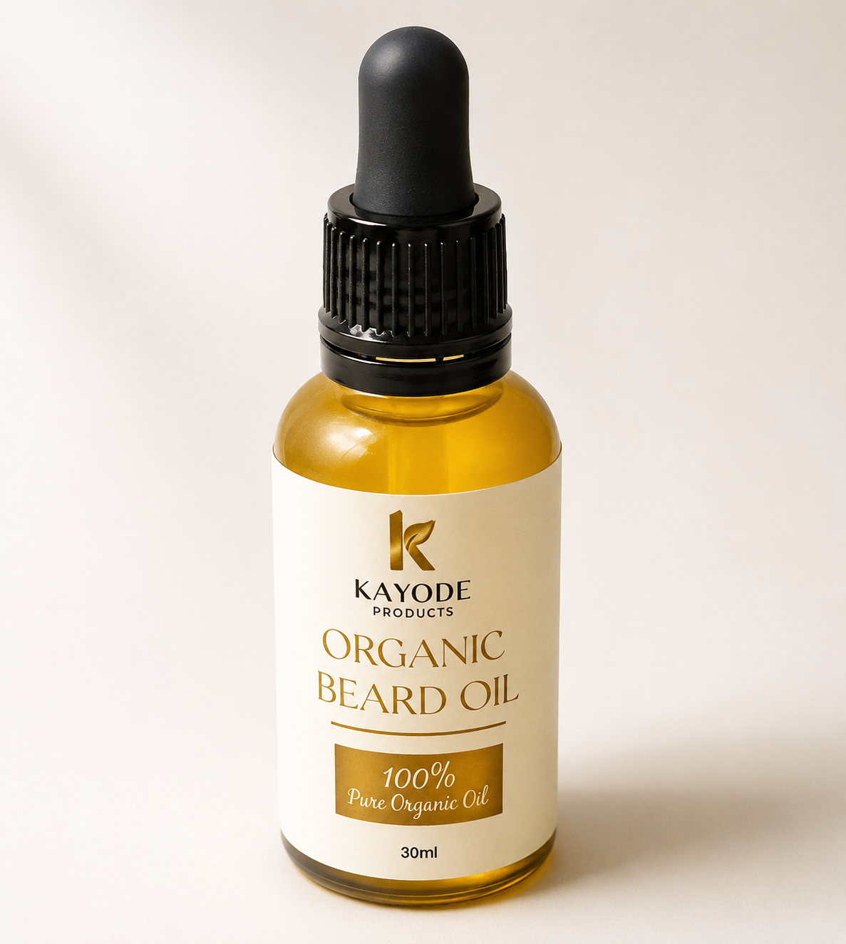 Organic Beard Oil for Soft & Healthy Beard Growth (30ml) | K Products - Image 6