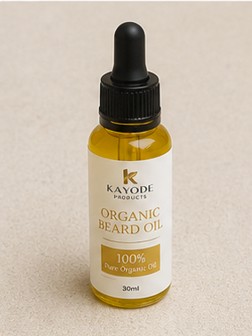 Organic Beard Oil for Soft & Healthy Beard Growth (30ml) | K Products