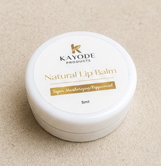 Natural Organic Lip Balm for Soft Hydrated Lips (5g) | K Products