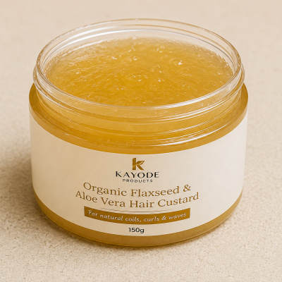 Hair Custard for Curls UK | Flaxseed & Aloe Styling Gel (150g)| K Products