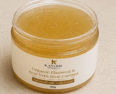 Hair Custard for Curls UK | Flaxseed & Aloe Styling Gel (150g)| K Products