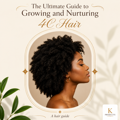 The Ultimate Guide to Growing and Nurturing 4C Hair (25 page ebook guide)
