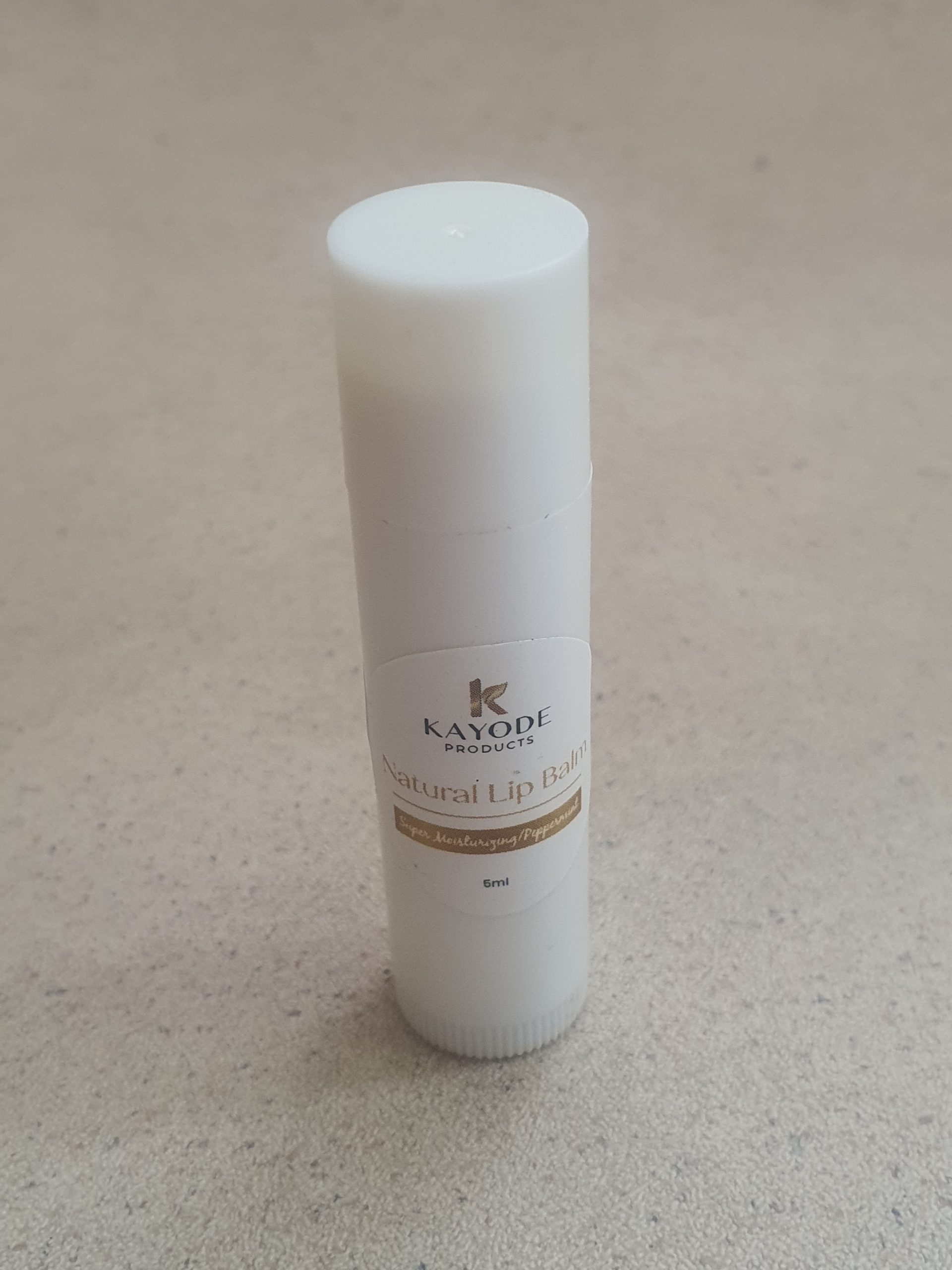 Natural Organic Lip Balm for Soft Hydrated Lips (5g) tube | K Products - Image 2