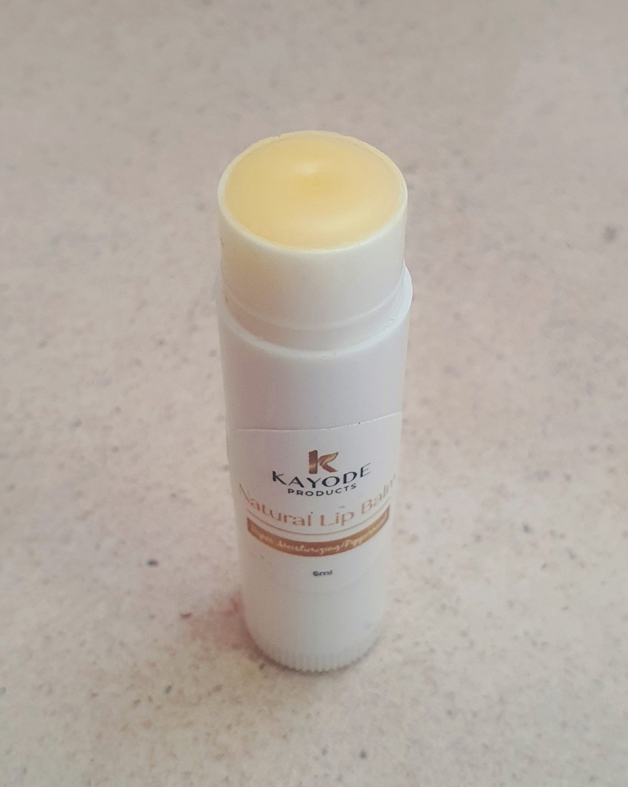 Natural Organic Lip Balm for Soft Hydrated Lips (5g) tube | K Products - Image 3