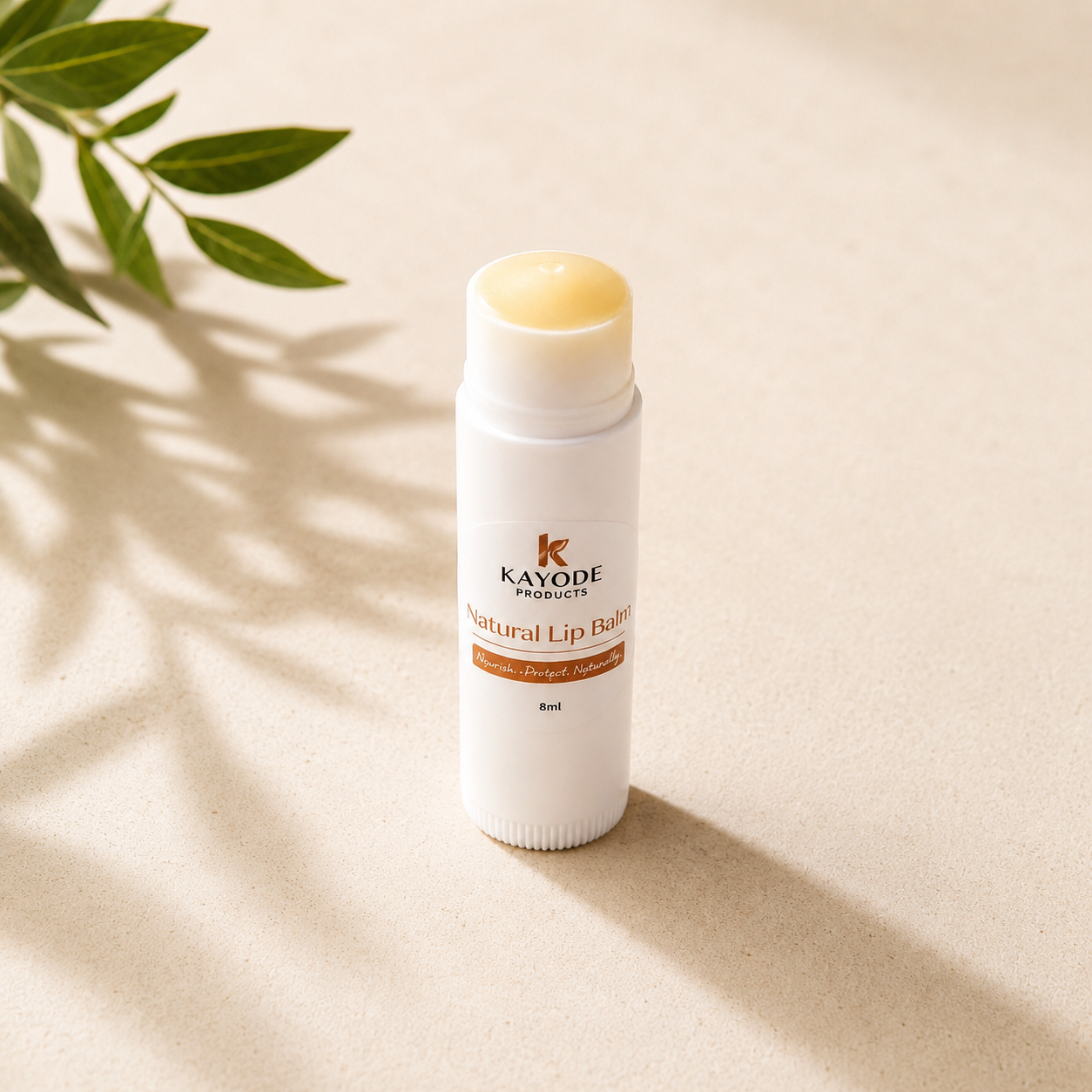 Natural Organic Lip Balm for Soft Hydrated Lips (5g) tube | K Products - Image 5