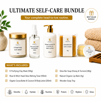 Self Care Gift Set UK | Natural Skincare Bundle