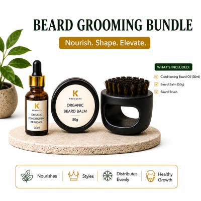 Luxury Beard Grooming Gift Set | K Products UK